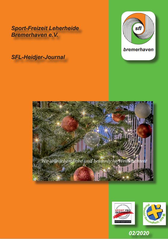 SFL Heidjer Journal 2 2020 Cover