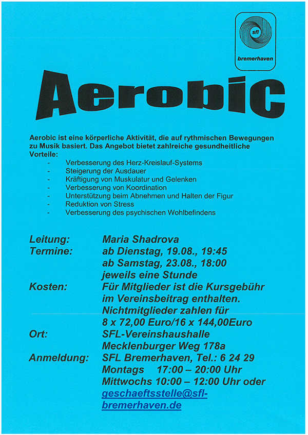 SFL Aerbobic